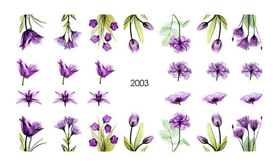 

Слайдер наклейка для ногтей Акварель № 2003