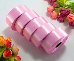 

Лента атласная LiaM Нежно-розовая 2,5 см ширина 25 ярдов