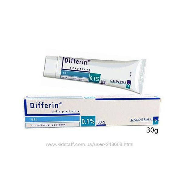 

Крем-гель от прыщей №1 Differin Дифферин Adapalene, ОРИГИНАЛ,скажи нет акне.