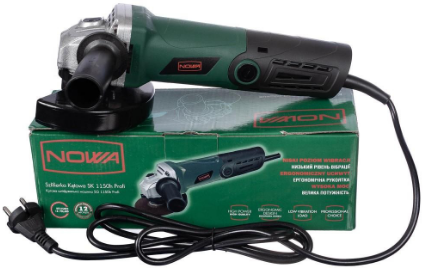 

УШМ болгарка NOWA SK 1150h Profi (1.15 кВт, 125 мм, М14)