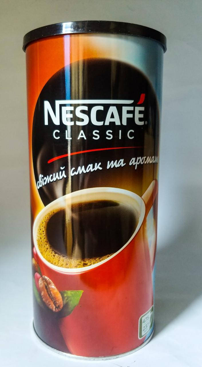 

Nescafe Classic кофе растворимый гранулированный ж/б 475g