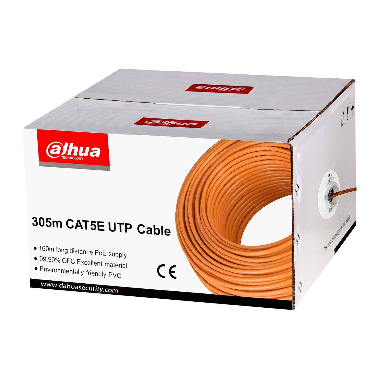 

Медная витая пара для внутренней прокладки Dahua PFM920I-5EUN UTP Cat.5e OFC