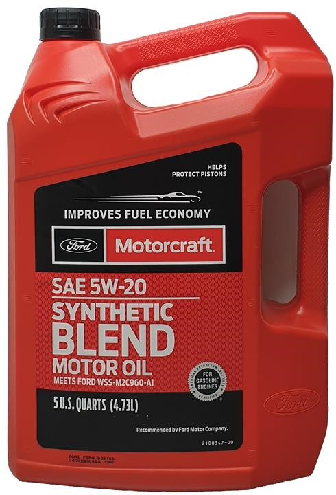 

Моторное масло Ford Motorcraft Synthetic Blend 5W-20 5л