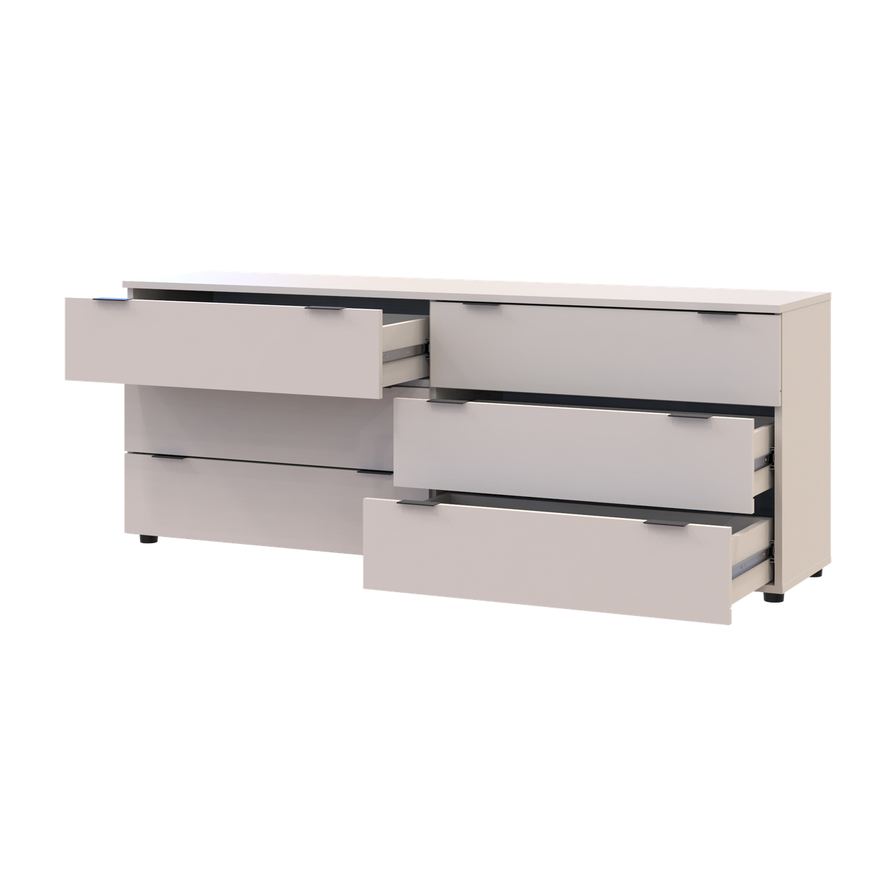 Комод Doros Рон 9 Кашемір 6 Шухлядок 160х38х62 (41516174) 3