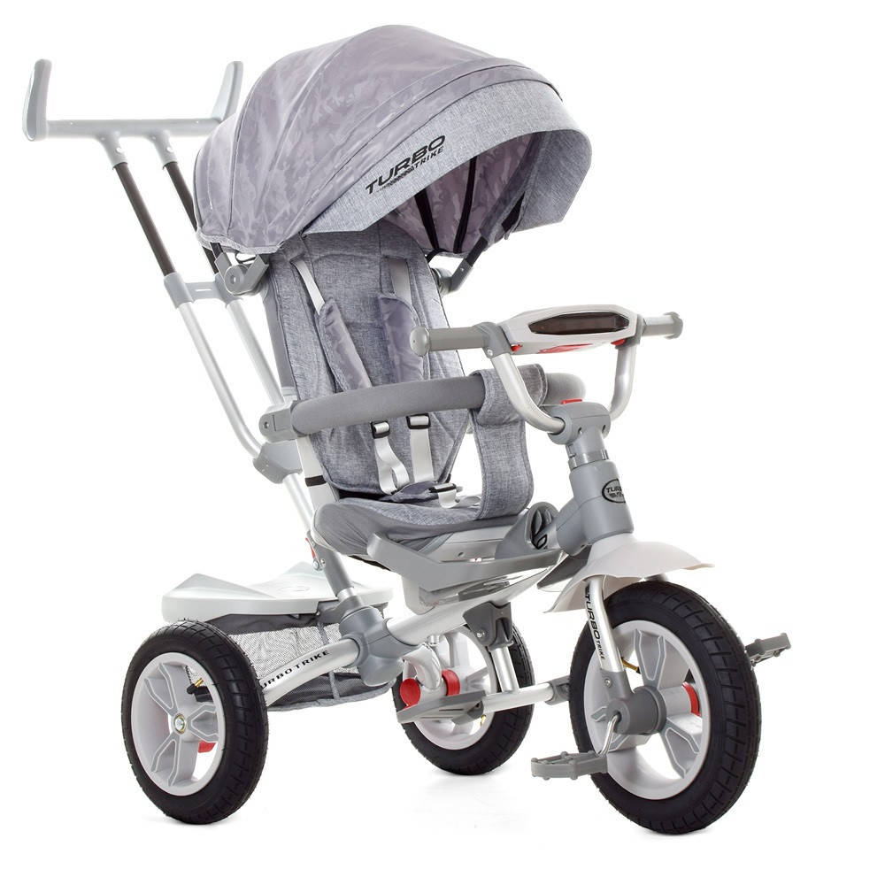 

Трехколесный велосипед TURBOTRIKE M 4058-19 серый
