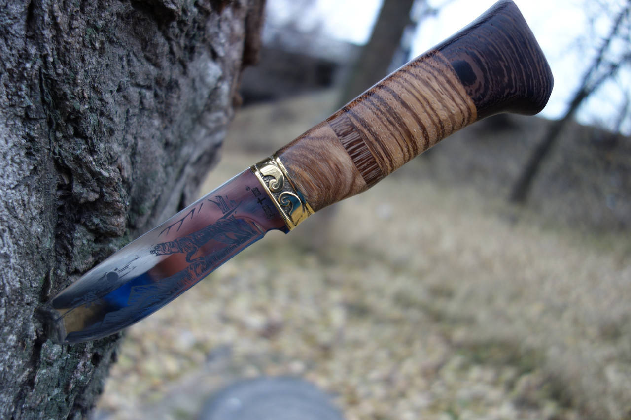 

Нож для охоты Волкодав