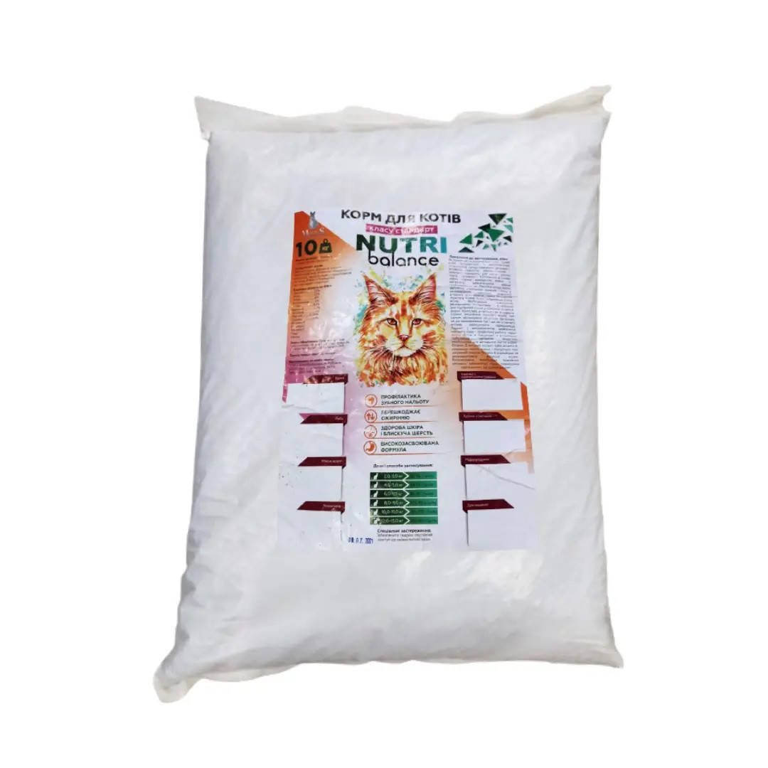 

Корм Nutri balance Нутри Баланс для кошек с рыбой 10 кг