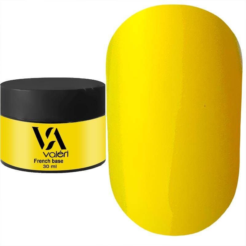

Valeri French Base № 43 Neon - неоновая цветная база (ярко-желтый, неон), 30 мл