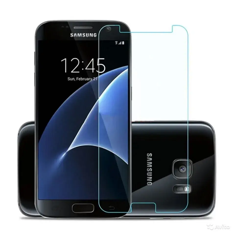

Захисне скло Samsung S7 SM-G930F, Прозрачный