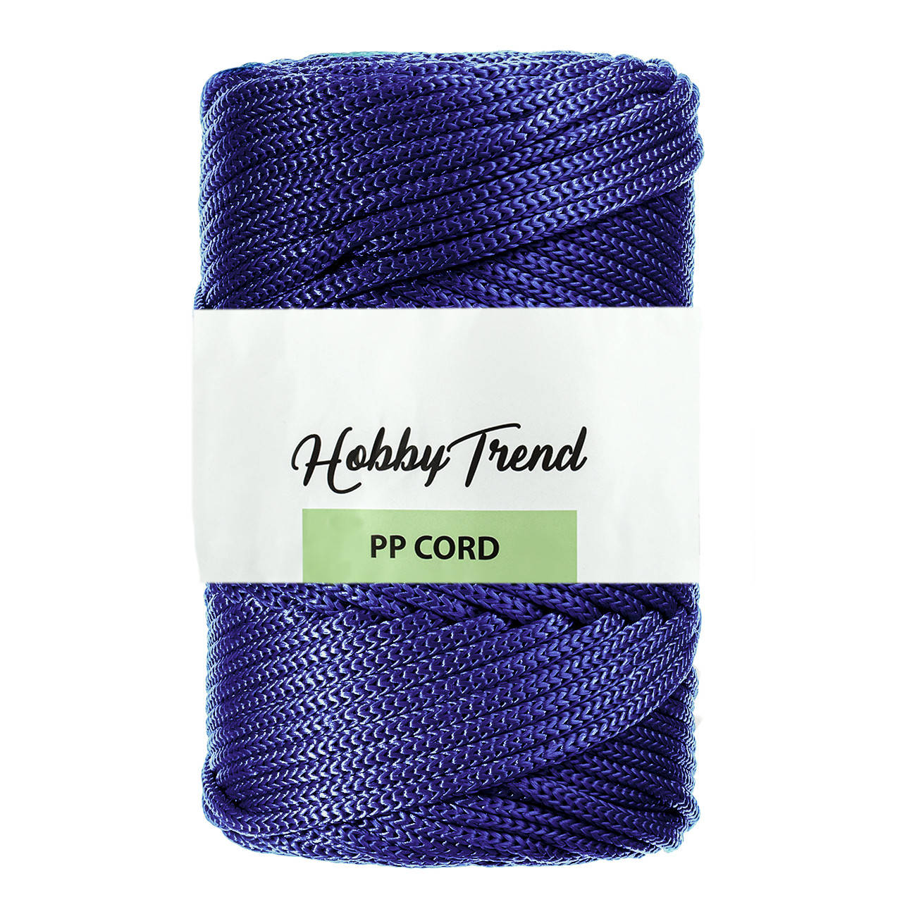 

Шнур поліпропіленовий Макраме Hobby Trend. Індиго 500г, 120м, 5 мм, Индиго