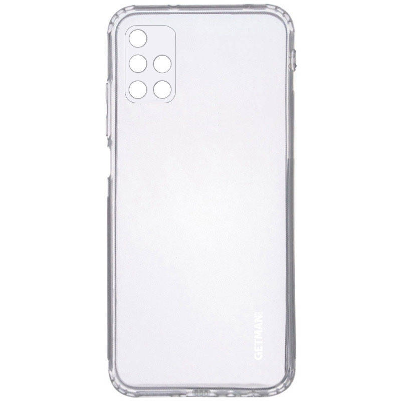 

Прозрачный силиконовый чехол на Samsung Galaxy M31s Прозрачный силиконовый чехол на Самсунг Галакси М31с, Белый