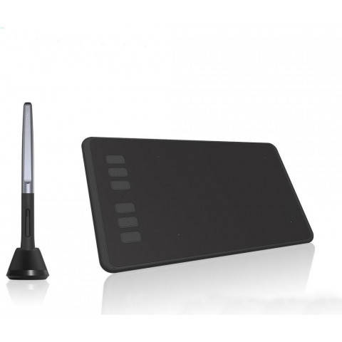 

АКЦИЯ. Графический планшет Huion H640P с поддержкой ANDROID, Черный