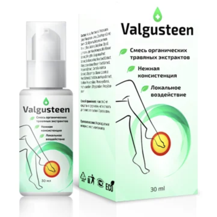 

Valgusteen - Гель от вальгусной деформации стопы (Вальгустин), Боби