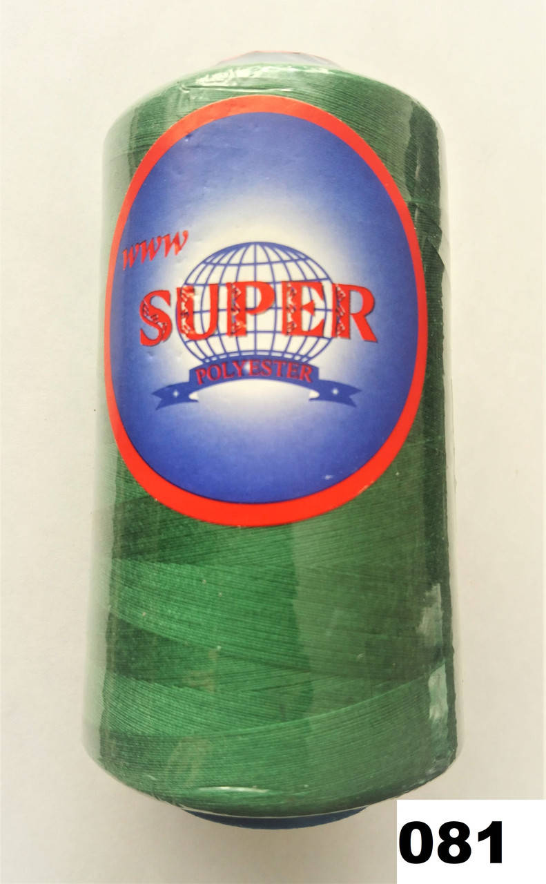 

Нитки швейные 40/2 4000 ярдов ТМ Super, Разные цвета