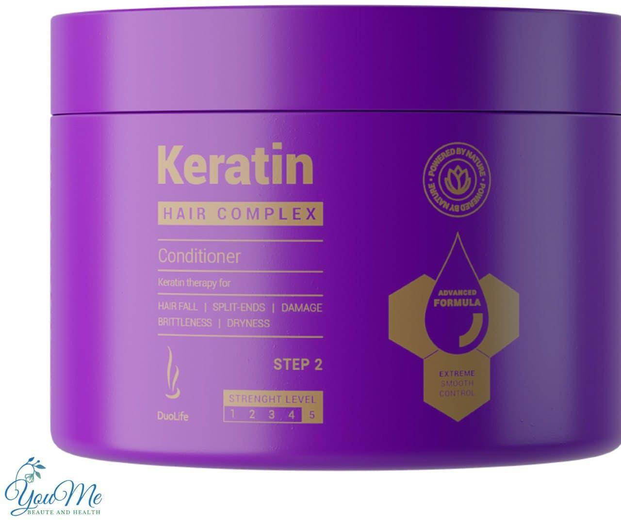 

Кондиционер для волос с Кератином DuoLife Keratin Hair Complex Conditioner 200 ml