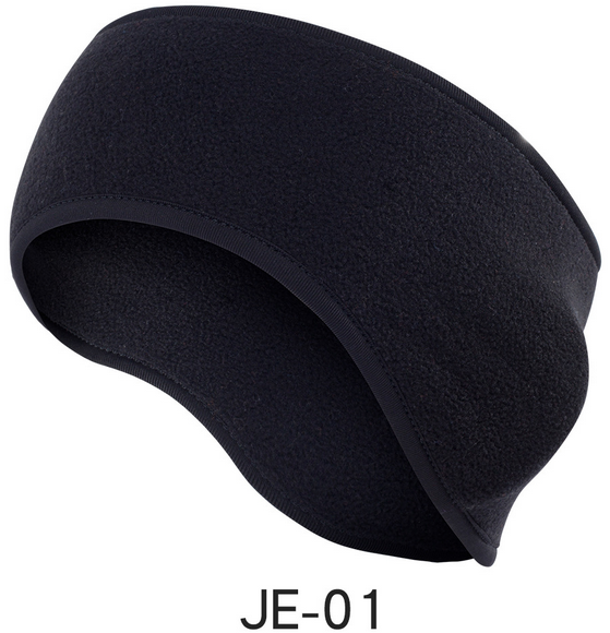 

Эластичная теплая флисовая повязка на голову "NorthFlag" JE, закрывающая уши ЧЁРНЫЙ