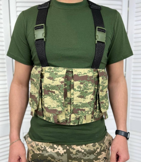 

Розгрузка Военная / Жилет тактический / Разгрузка тактическая (Хаки пиксель)