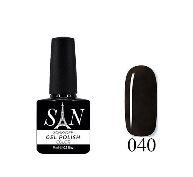 

Гель лак для ногтей SAN gel soak-off 9 мл №040