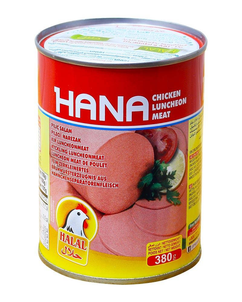 

Консерва Колбаса куриная классическая Hana, 380 г
