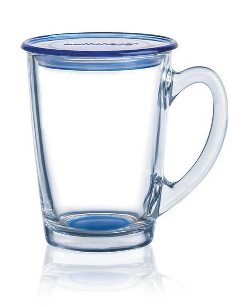 

Чашка с крышкой 320 мл Luminarc New Morning Blue Q0311, Синий