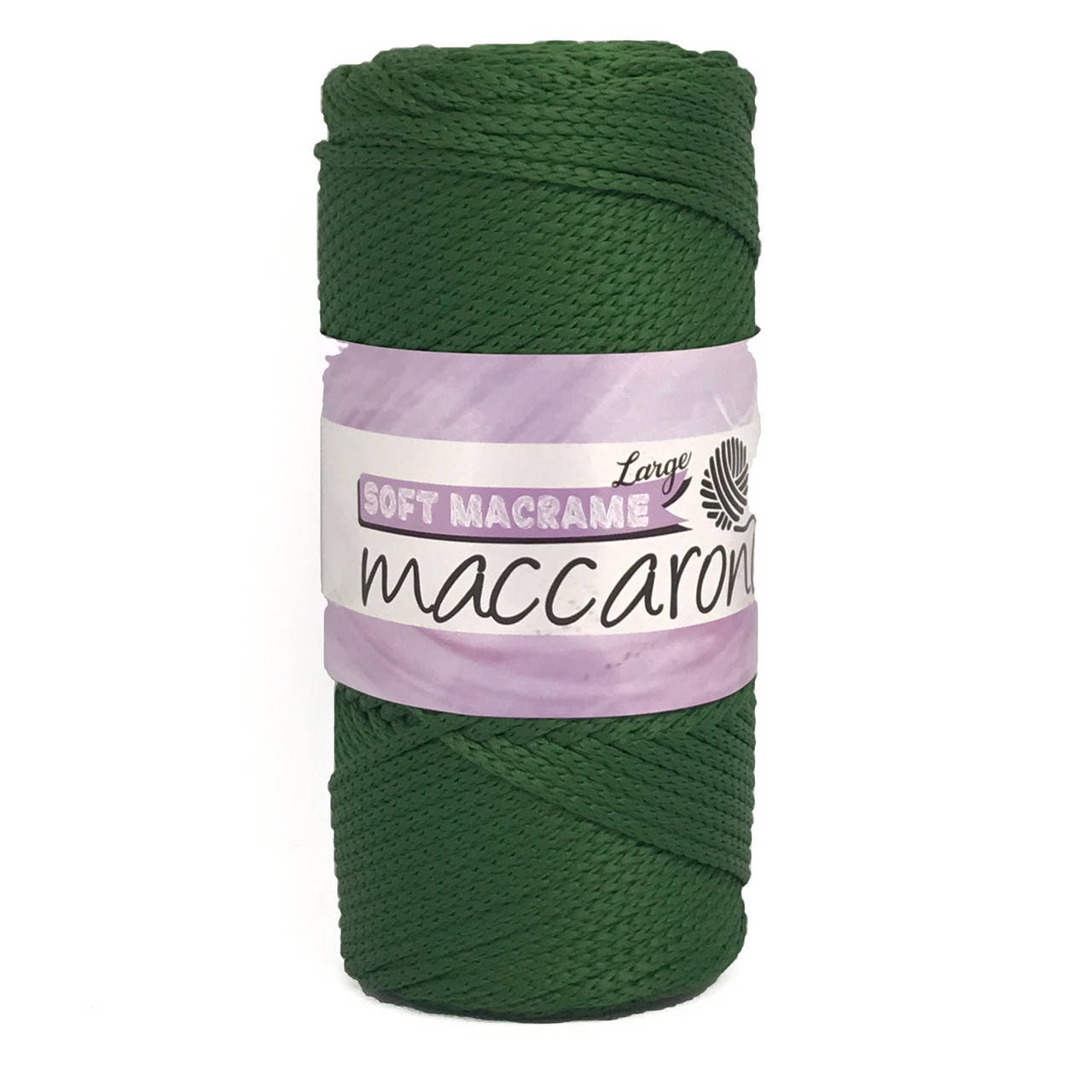 

Полиэфирный шнур Soft Macrame Large Maccaroni 3 мм , зеленый, Зелёный