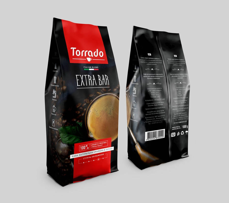 

Кофе в зернах Torrado Extra Bar