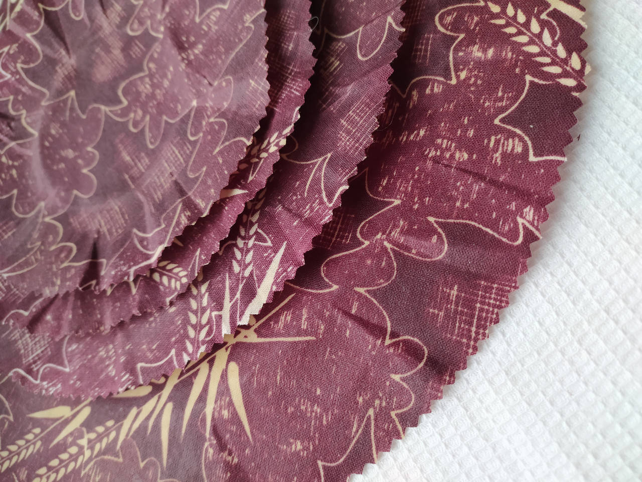 

Многоразовая вощенная салфетка экологическая круглая