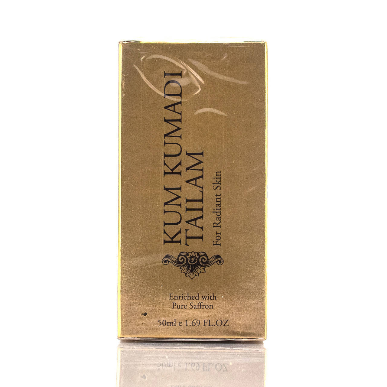 

Шафрановое масло кумкумади, Васу / Kum Kumadi Tailam, Vasu / 50 мл