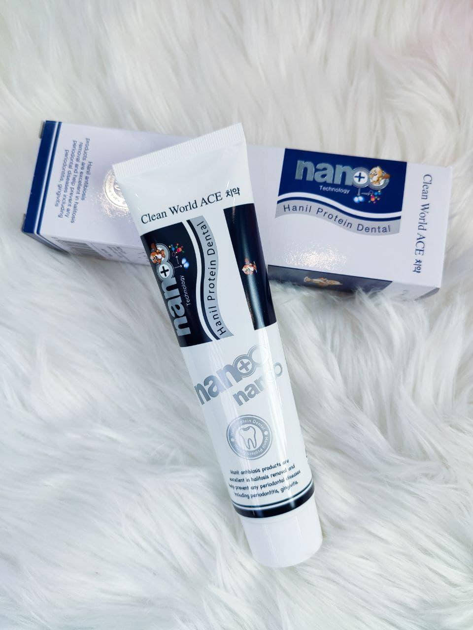 

Зубная паста с ионами серебра Hanil Nano Clean World Ace Nano Toothpaste 180 g