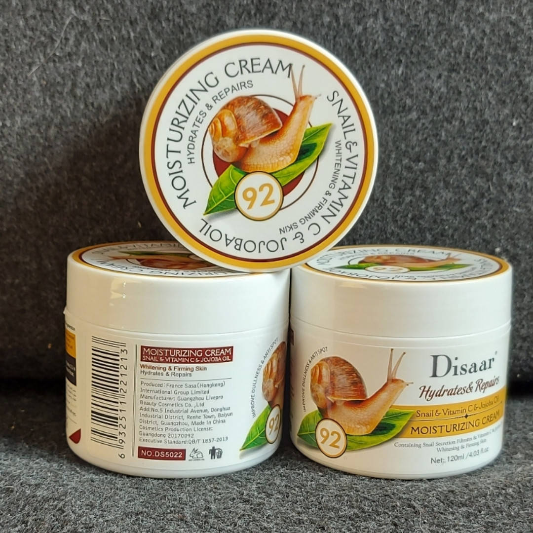 

Востанавливающий крем для лица Dissar Snail&Vitamin C Jojoba Oil