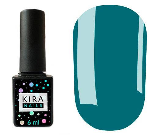 

Гель лак Kira Nails (Кира Наилс) 6 ml, 081 тёмно голубой