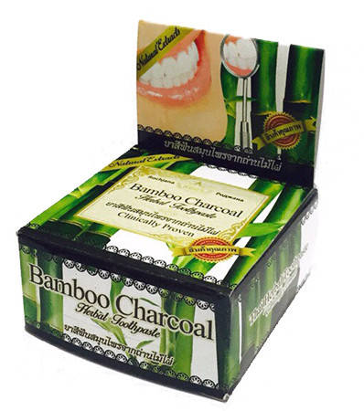 

Зубная паста с бамбуковым углем Rochjana Bamboo Charcoal Herbal Toothpaste 30 гр