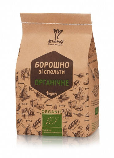 

Мука из спельты, 1 кг, Экород