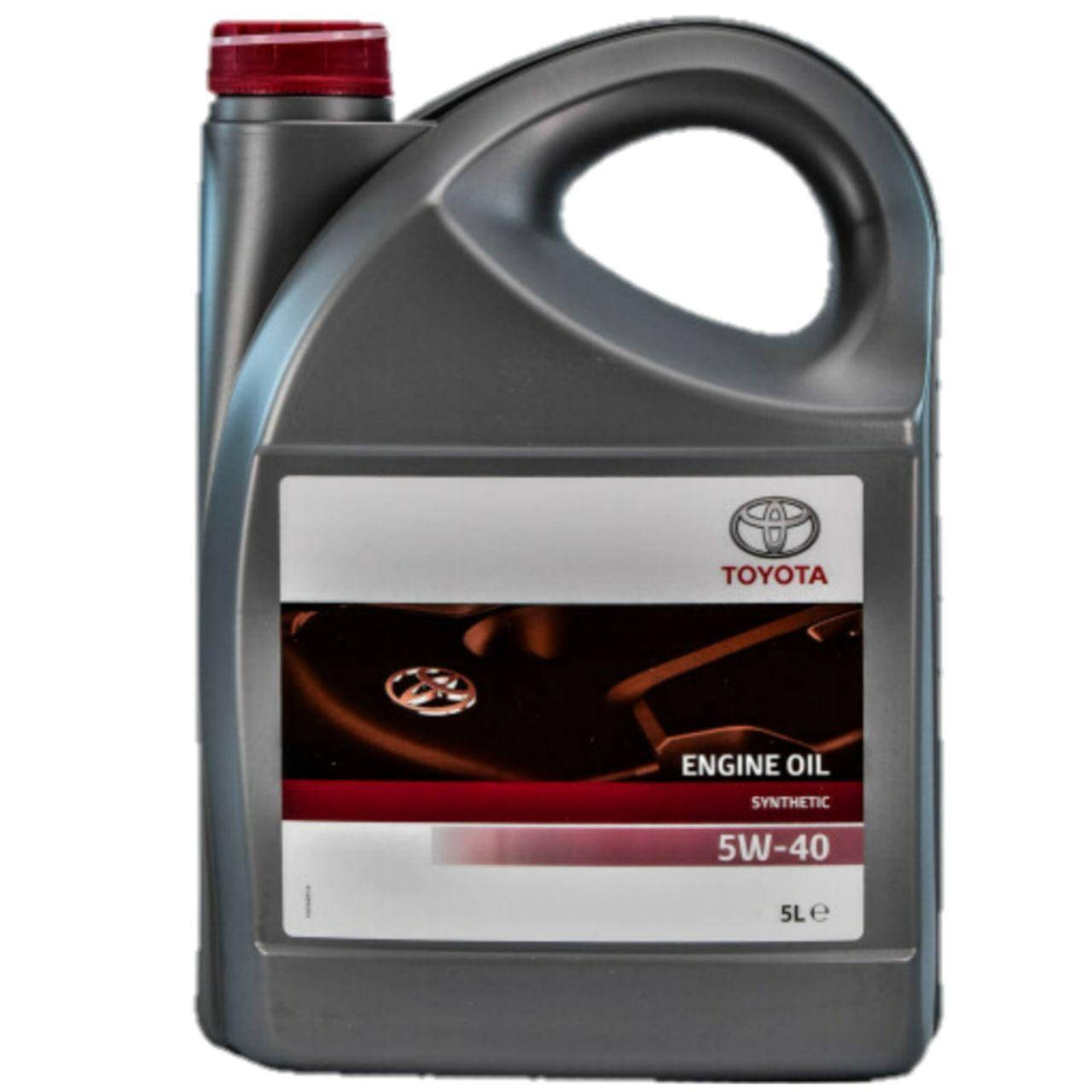 

Моторное масло Toyota Synthetic 5W-40 5л (0888080835) ORG 0888080835