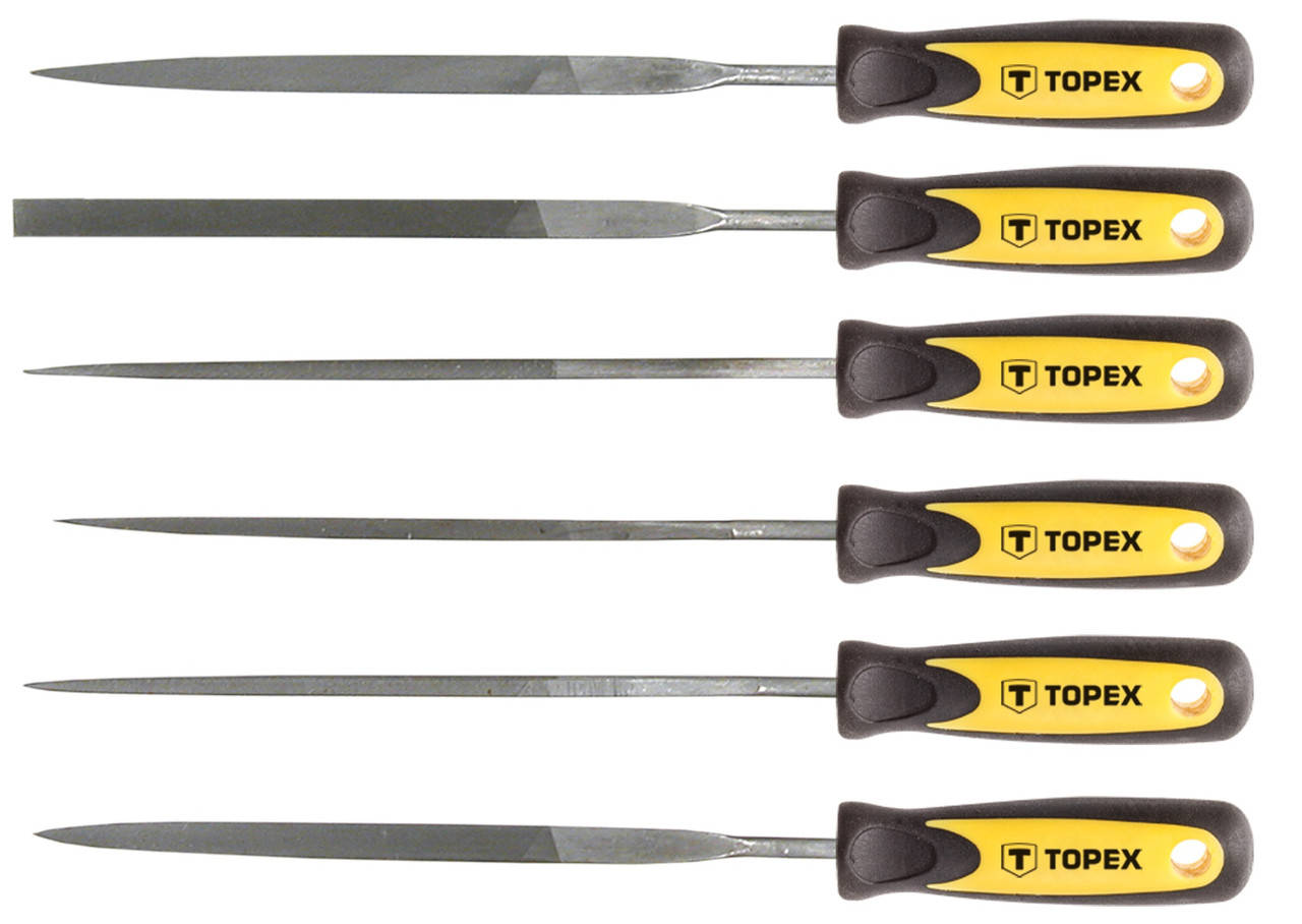 

Набор надфилей TOPEX 150 мм 6 шт (06A010)