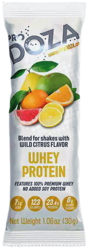 

Сывороточный порционный протеин ProDoza Дикий Цитрус (30 грамм)