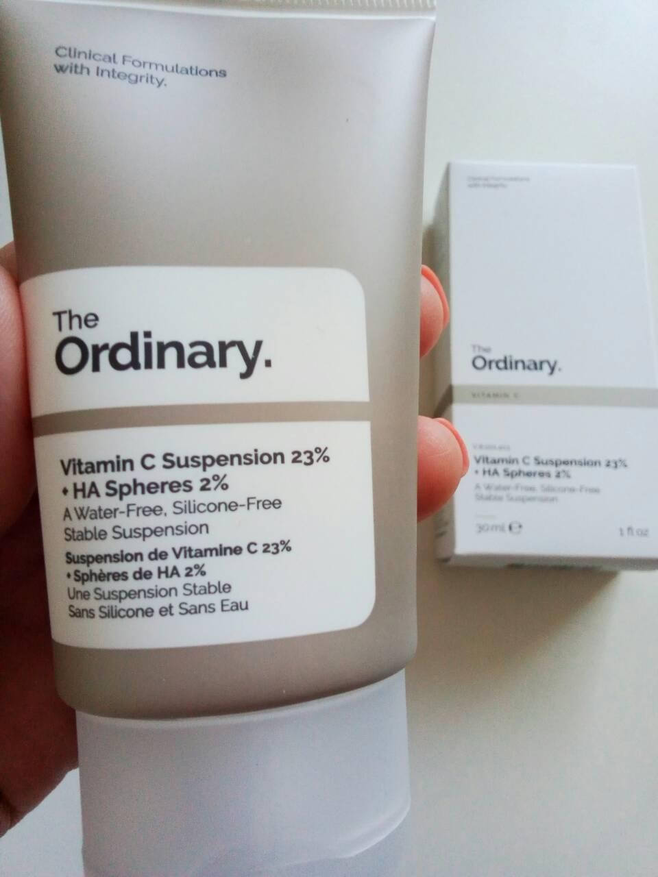 

Сыворотка с витамином С The Ordinary Vitamin C Suspension 23% + HA Spheres 2%, 30ml