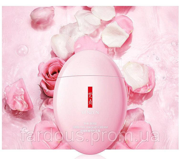 

Крем для рук увлажняющий VENZEN The Rose Arbutin Hand Cream с экстрактом розы и арбутином Кладовка