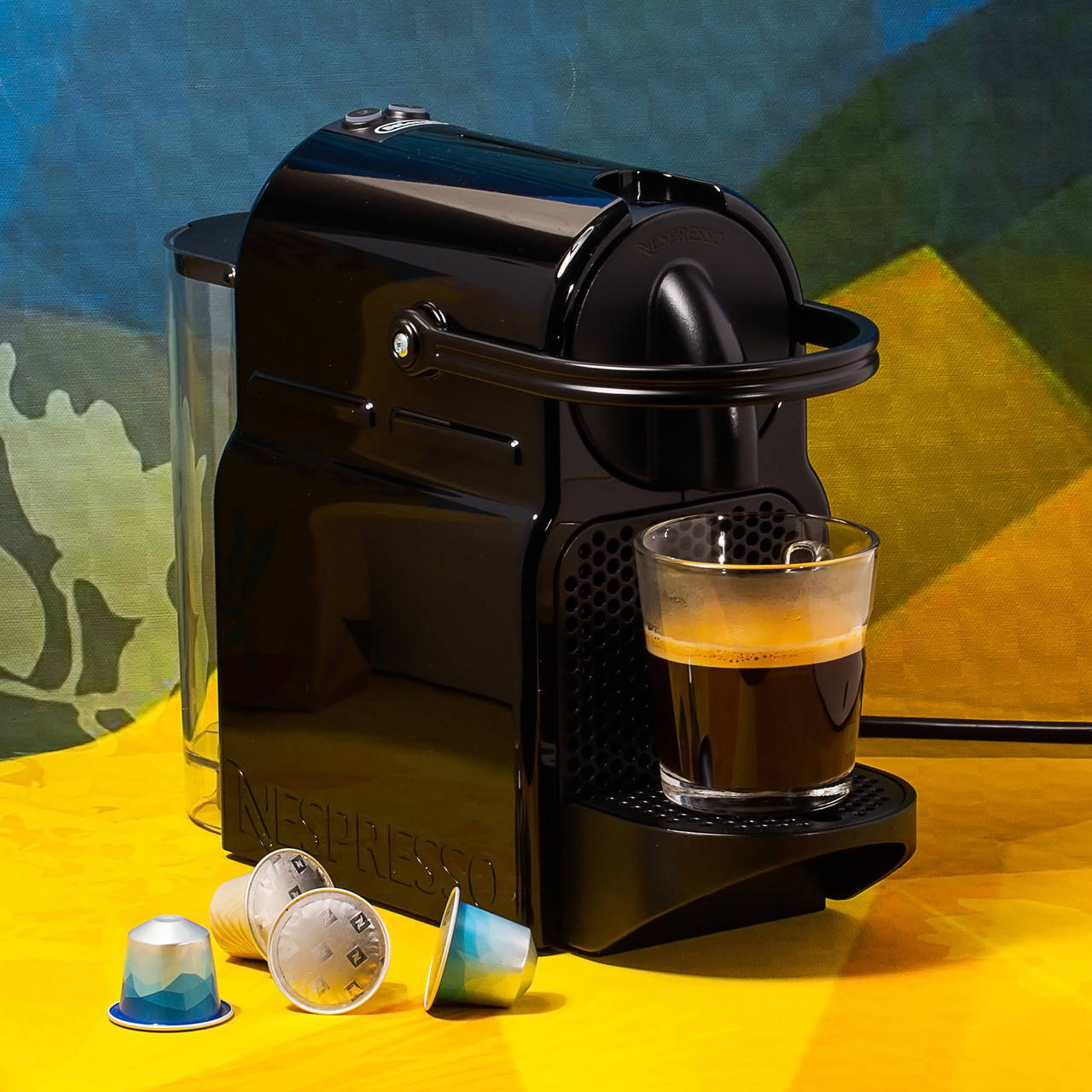 

Капсульная кофемашина DeLonghi Nespresso Inissia EN80.B, 0,8 л, 19 бар, Черный