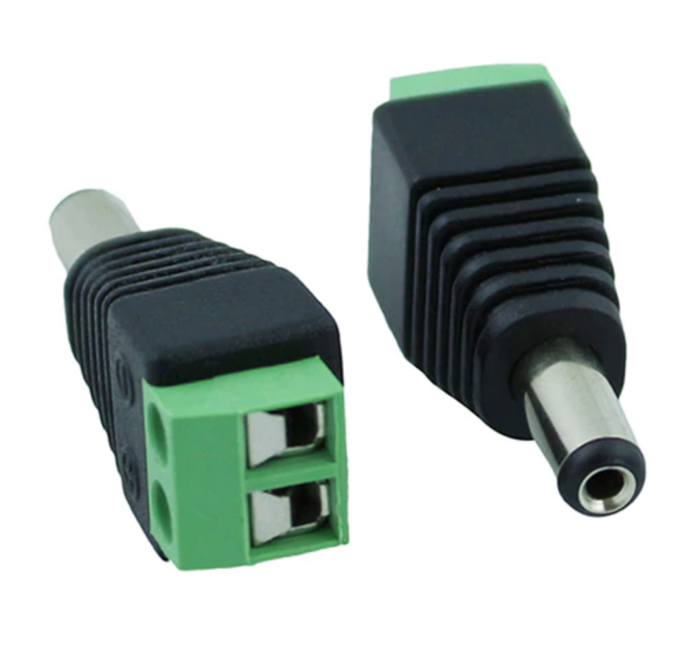 

Штекер питания папа (power) DC-M с клеммной колодкой 5,5х2,1мм