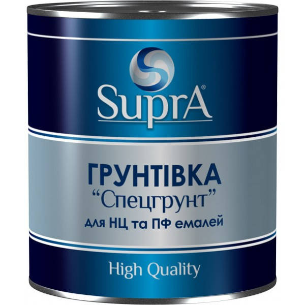 

Грунтовка "СпецГрунт" ТМ Supra антикоррозийная 2.8, светло-серый