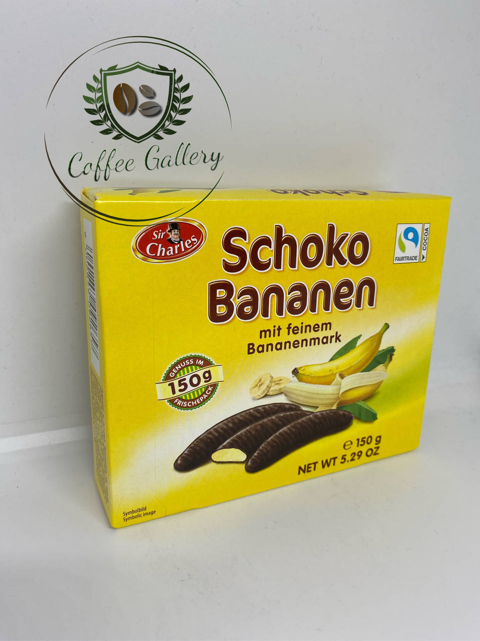 

Ніжне бананове суфле Schoko Bananen 150г