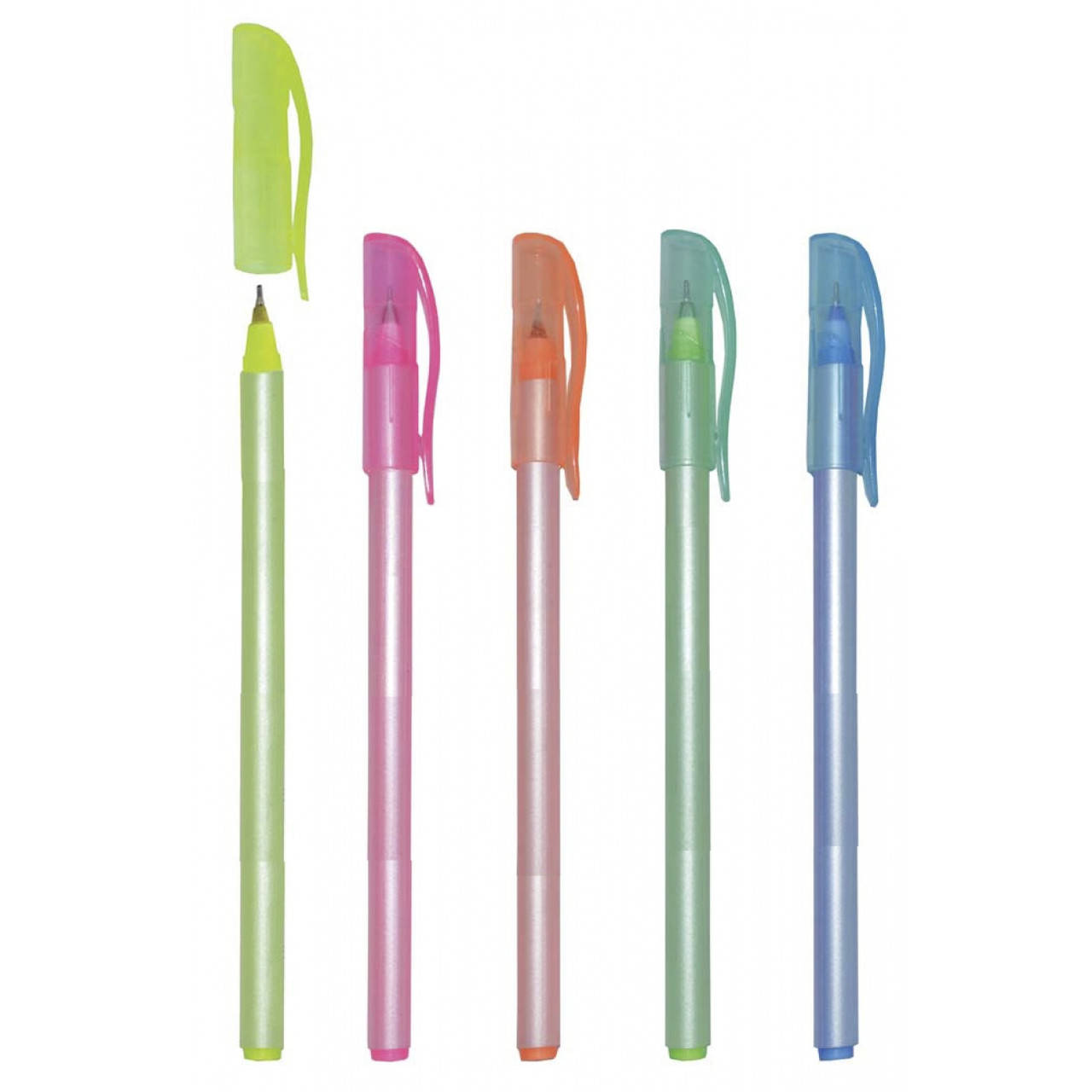 

Ручка шариковая масляная 1Вересня "D'Fine Pearl" синяя 1B-01P 411080