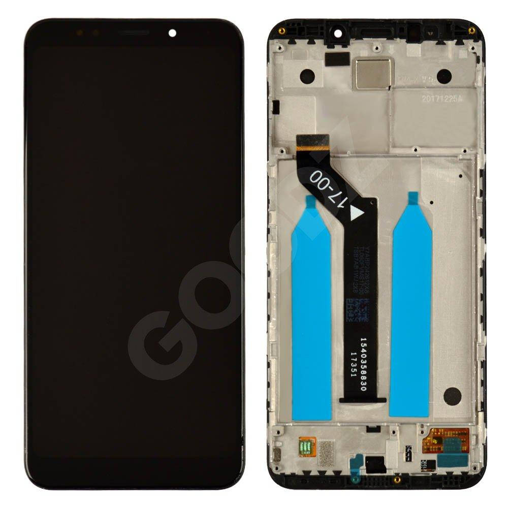 

Дисплей для Xiaomi Redmi 5 Plus с тачскрином и рамкой в сборе, цвет черный, оригинал