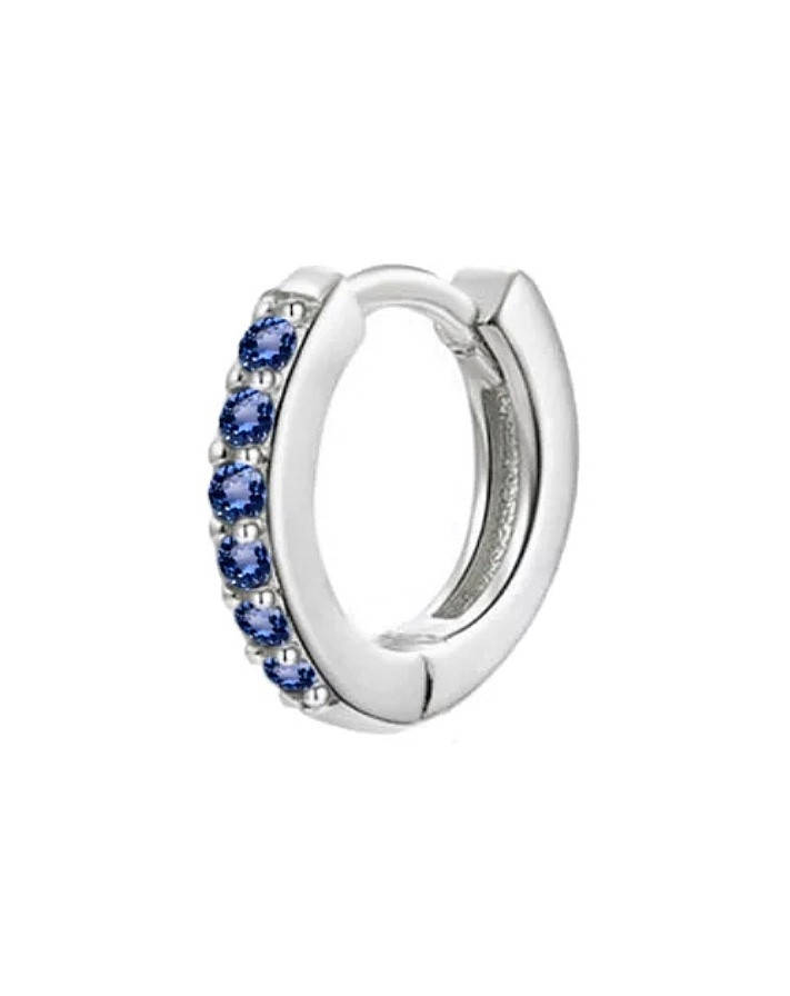

Серебряное кольцо 925 пробы для уха 8 мм