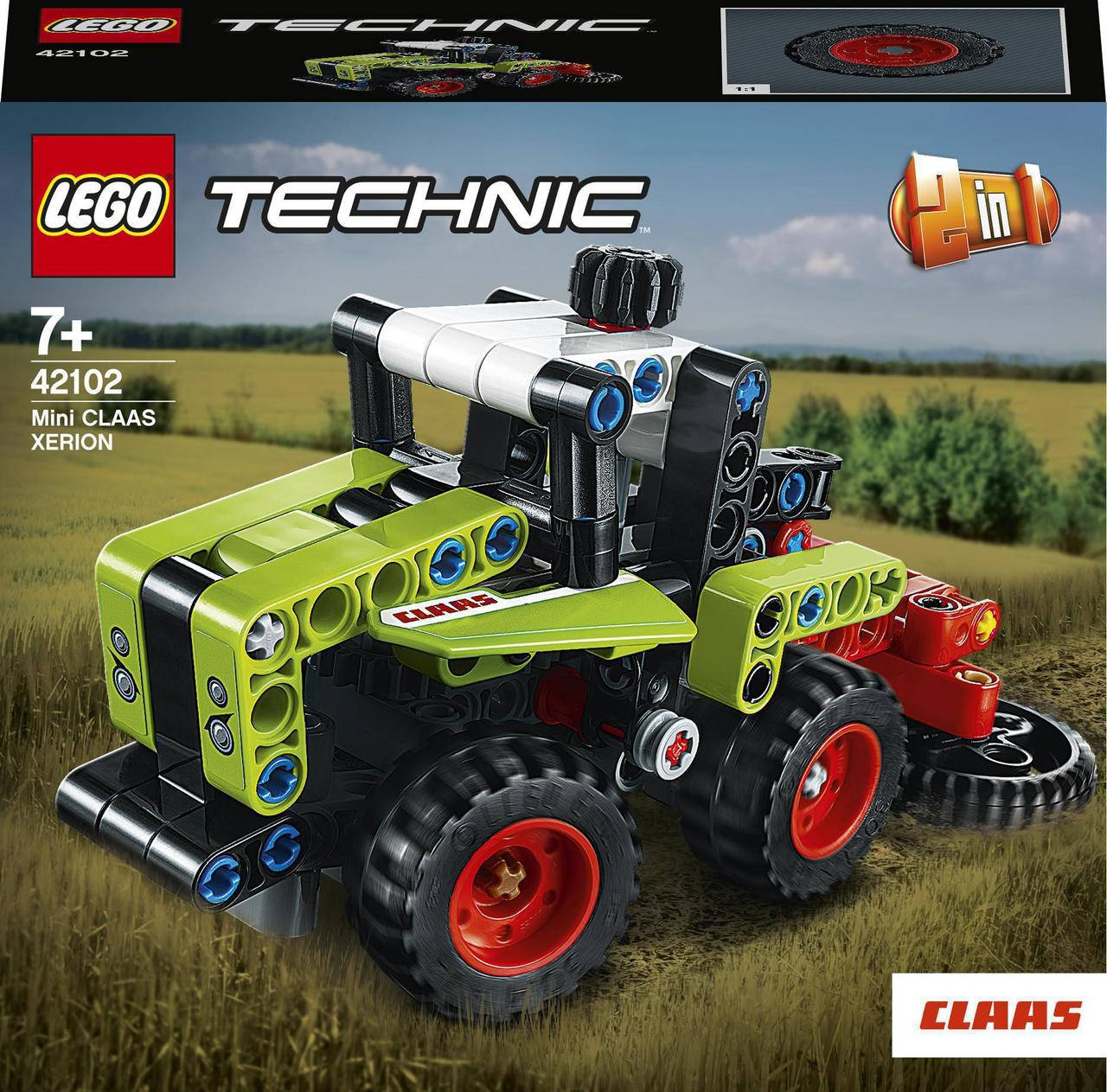

Конструктор LEGO Technic Mini CLAAS XERION 42102