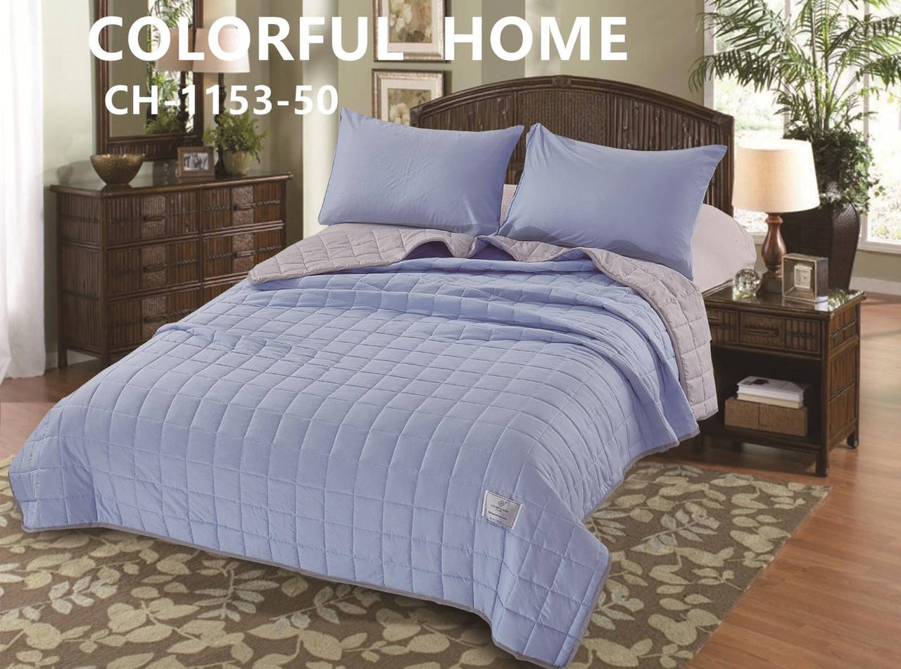 

Покрывало ColorfulHome (200x230см, 2 наволочки 50х70 см)|Покрывало с наволочками|Покрывало на кровать, Разные цвета