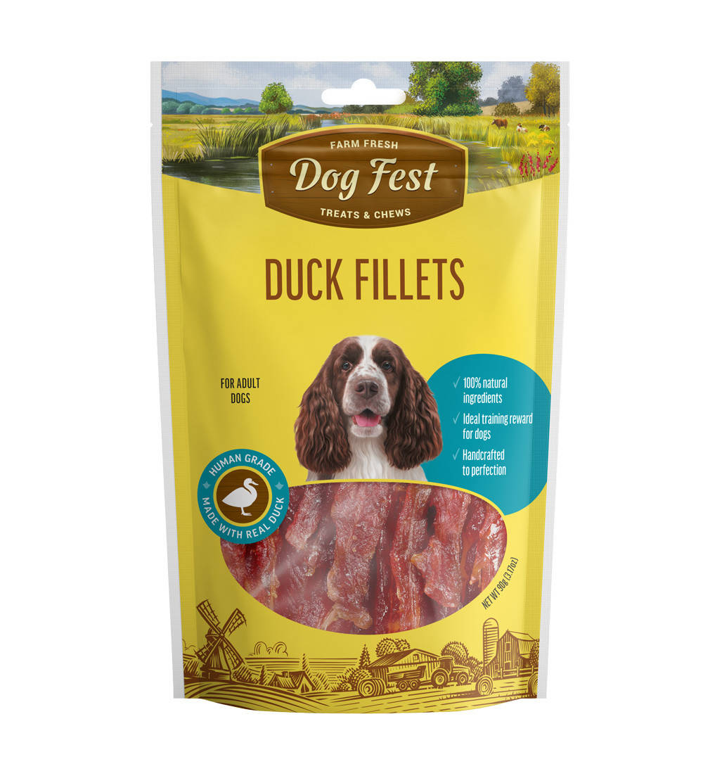 

Dog Fest Утиная грудка лакомство для собак - 90 г