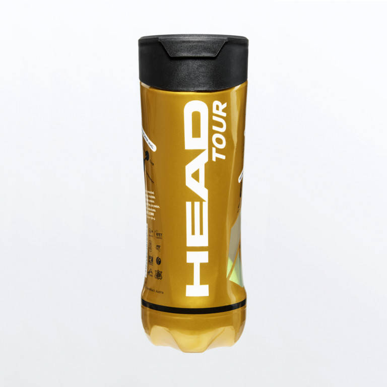 

Новые мячи Head TOUR для большого тенниса 3 мяча в банке