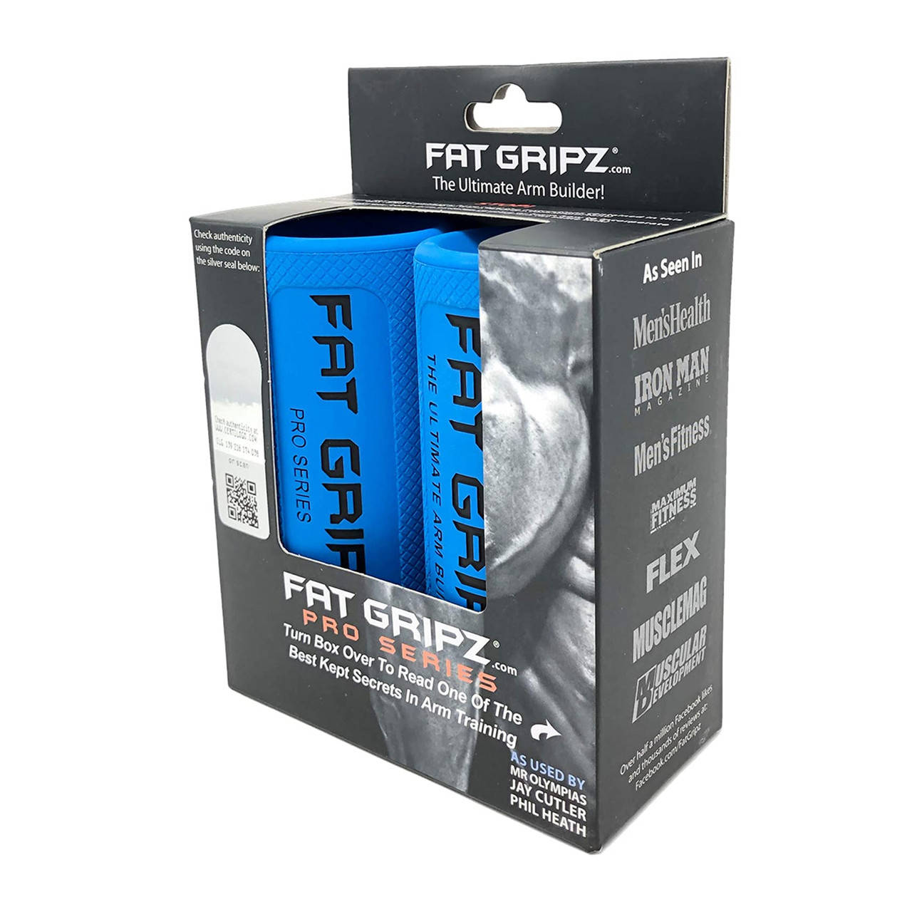 

Расширители для грифа Fat Gripz Pro диаметром 5.7 см (Оригинал США, 2 шт)
